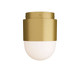 Arteriors - DFC07 - Flush Mount - Allentown - Antique Brass