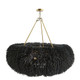 Arteriors - DLS07 - Chandelier - Zaria - Black Stained