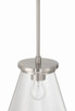 Connell One Light Pendant (60492-BNK)