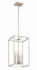 Craftmade - 60635-BNK - Four Light Foyer Pendant - Signature Foyer - Brushed Polished Nickel