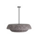 Arteriors - DMS08 - Three Light Pendant - Valdez - Dark Gray Washed