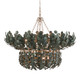 Arteriors - DMS14 - Chandelier - Bilal - EucalyptusВ Coconut Shell