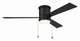 Craftmade - MCYH52FB3-PC - 52 Ceiling Fan - McCoy Hugger 52 3-Blade Indoor Ceiling Fan - Flat Black