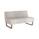 Arteriors - FTU01 - Settee - Valeswood - Platinum Tweed/Dark Walnut