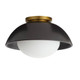 Glaze One Light Flush Mount (GADFC01)