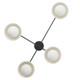 Glaze Four Light Flush Mount (GADFC03)