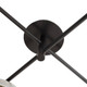 Glaze Four Light Flush Mount (GADFC03)