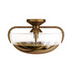 Arteriors - GDDFC01 - One Light Flush Mount - Corona - Gold Ombre