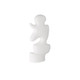 Arteriors - GKATC03 - Sculpture - Mello - White Plaster Resin