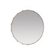 Arteriors - WMI40 - Mirror - Estera - Antique Brass/White/Plain