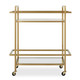 Uttermost - 50205 - Bar Cart - Erena - Brass