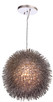 Varaluz - 169P01CH - One Light Pendant - Urchin - Painted Chrome