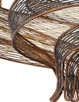 Flow Six Light Chandelier (240C06HO)