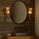 Flow One Light Wall Sconce (240K01RHO)