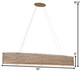 Flow Six Light Linear Pendant (247N06HO)