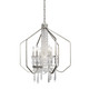 Varaluz - 270P07TR - Seven Light Pendant - Barcelona - Transcend Silver