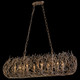 Bask Eight Light Linear Pendant (271N08GD)