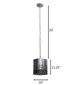 Cannery One Light Mini Pendant (323M01OG)