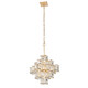 Cubic Six Light Pendant (329P06CG)