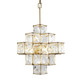Cubic Six Light Pendant (329P06CG)