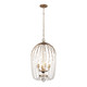 Varaluz - 343F06HG - Six Light Pendant - Voliere - Havana Gold