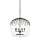 Voliere Six Light Pendant (343P06MB)