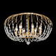 Voliere Six Light Semi-Flush Mount (343S06HG)