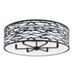 Varaluz - 348S06CB - Six Light Convertible Semi-Flush/Pendant - Kato - Carbon