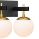 Allie Three Light Bath (352B03BLSB)