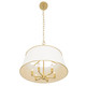 Coco Six Light Pendant (364P06MWFG)