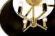 Coco Four Light Semi-Flush Mount (364S04MBFG)