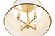 Coco Four Light Semi-Flush Mount (364S04MWFG)