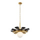 Daphne One Light Pendant (372P01LMBFG)