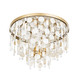 Kalani Four Light Semi-Flush Mount (377S04FG)