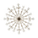 Wildflower Eight Light Chandelier (378C08GDAR)