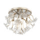Varaluz - 378S04GDAR - Four Light Semi-Flush Mount - Wildflower - Gold Dust/Artifact