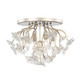 Wildflower Four Light Semi-Flush Mount (378S04GDAR)