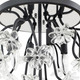 Wildflower Four Light Semi-Flush Mount (378S04MB)