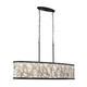 Scribble Six Light Linear Pendant (381N06MBAR)
