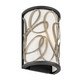 Scribble One Light Wall Sconce (381W01MBAR)