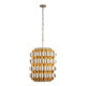 Swoon Six Light Foyer Pendant (382F06AGGD)