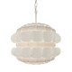 Varaluz - 382P03MW - Three Light Pendant - Swoon - Matte White