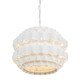 Varaluz - 382P06MW - Six Light Pendant - Swoon - Matte White