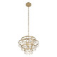 Fleur Four Light Chandelier (386C04FG)