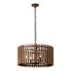 Suratto Six Light Pendant (387P06MBW)