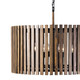 Suratto Six Light Pendant (387P06MBW)