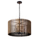 Suratto Eight Light Pendant (387P08MBW)