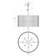 Suratto Eight Light Pendant (387P08MBW)