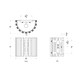 Suratto One Light Wall Sconce (387W01MBH)