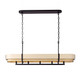 Blonde Moment Five Light Linear Pendant (389N05MBHN)